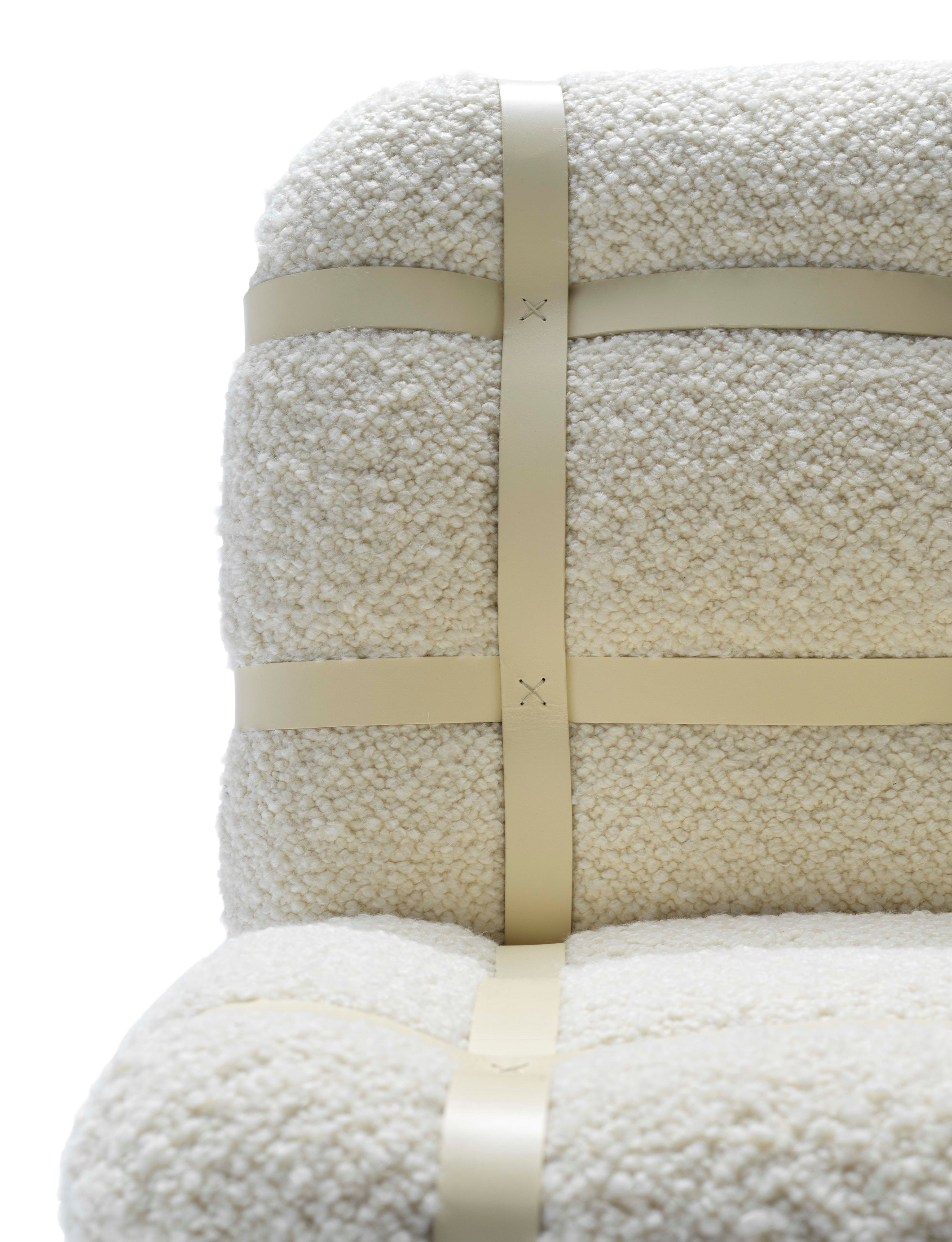 Мягкий стул из ткани букле Fasem Avion ARCH-00078967 - Вид №8