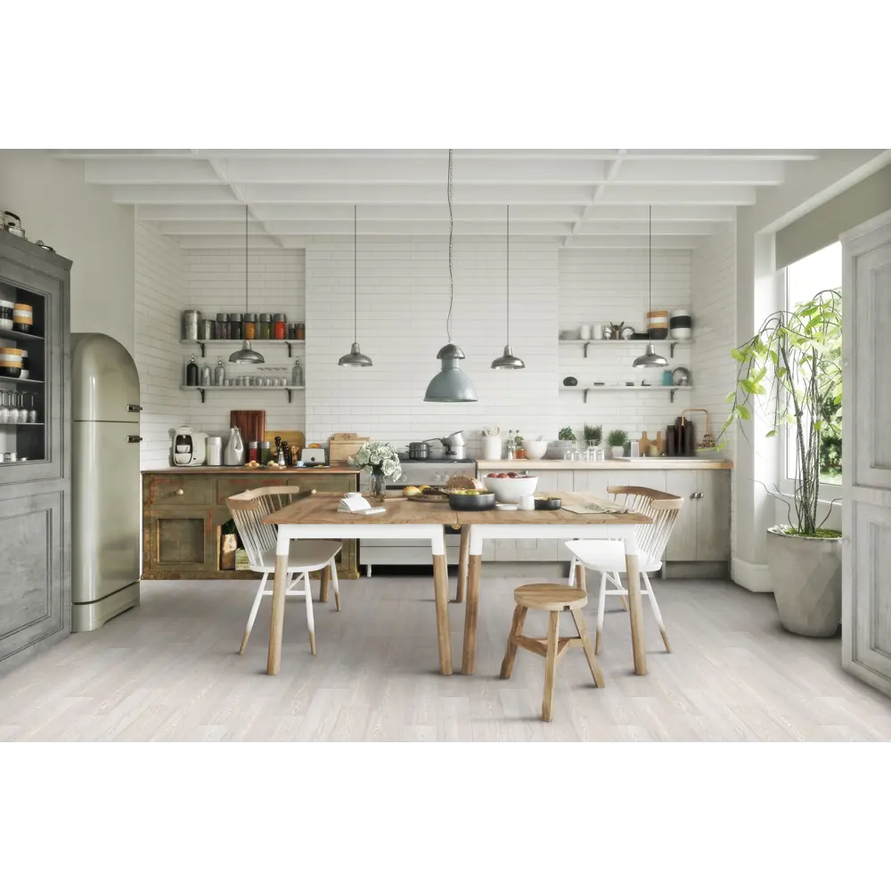 Santreyd Ла-Манш «Дуб белый» — линолеум для стильного интерьера 82634084 STLM-0891254 - Вид №5