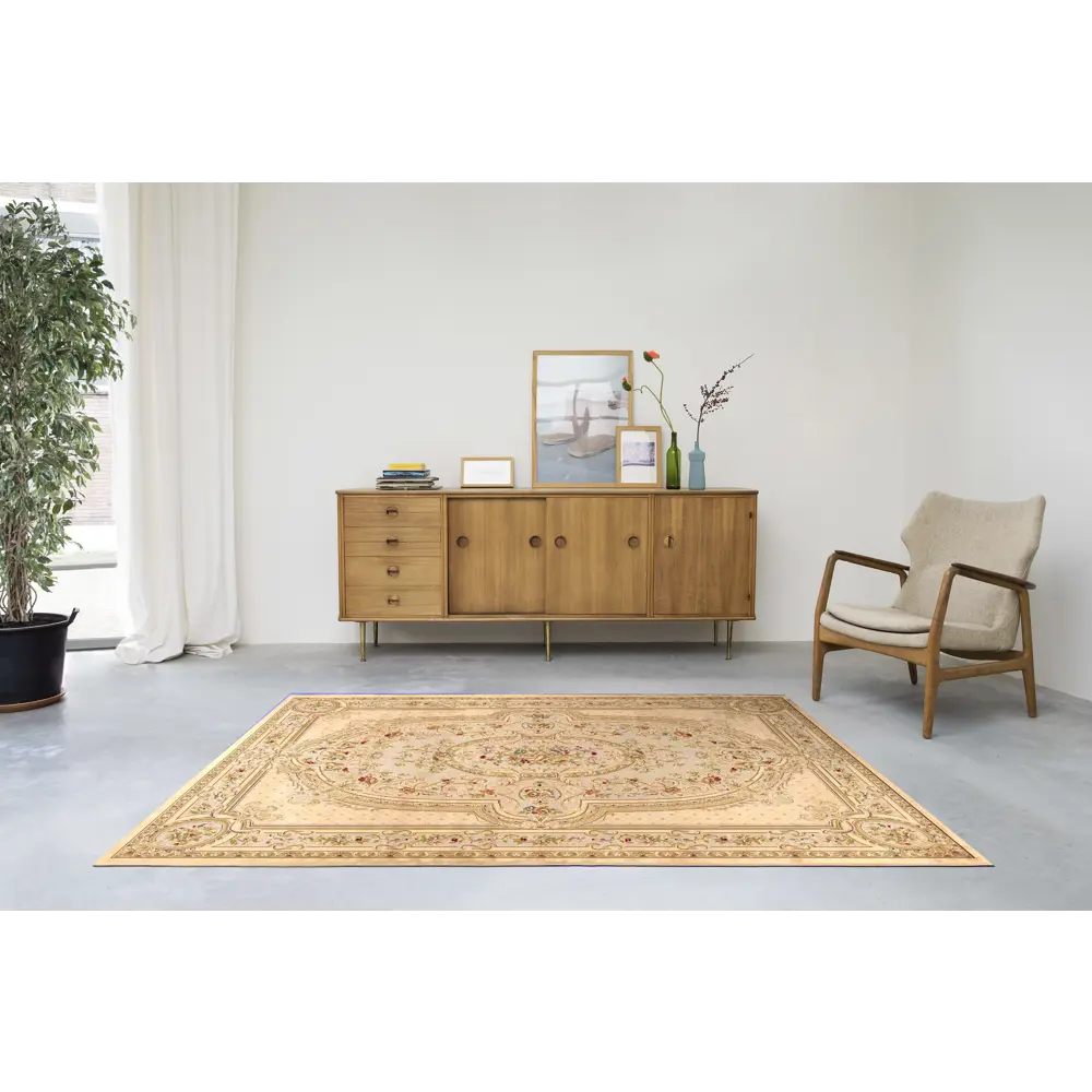 Ковер вискоза Genova 439-626260 160x230 см цвет бежевый RAGOLLE STLM-2124634 - Вид №4