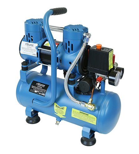 Компрессор поршневой безмасляный Sturm! AC93210OL 9070845 STDN-0144595