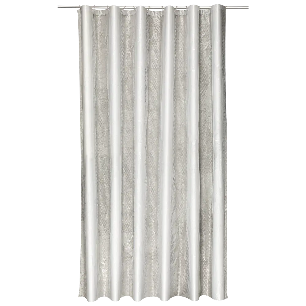 Штора для ванной с кольцами Swensa Bee 3D 180x200 см EVA цвет прозрачный STLM-2093110 - Вид №1