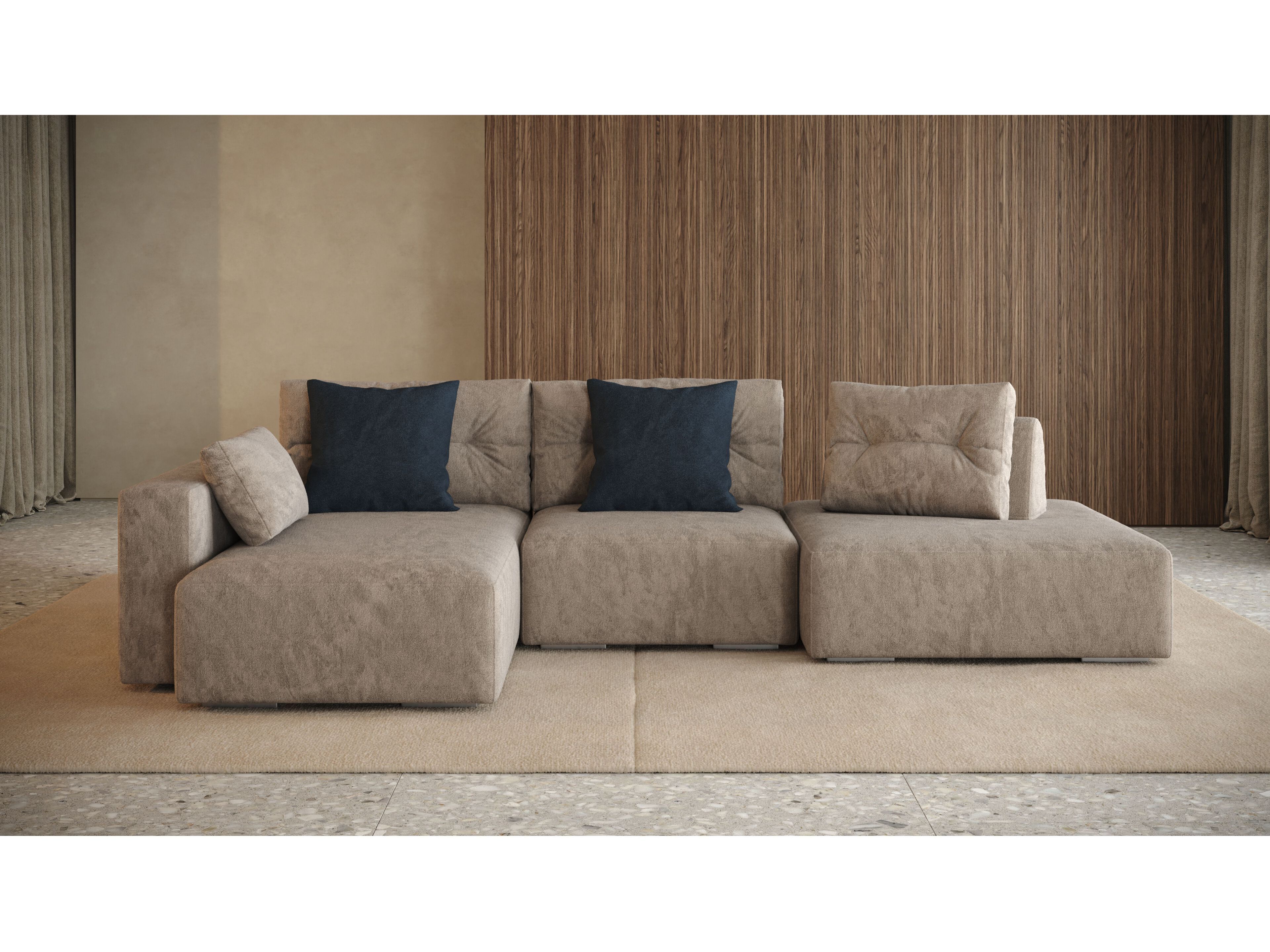 Секционный диван из ткани Giessegi Infinity ARCH-00043634 - Вид №4
