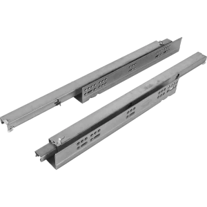 Направляющие скрытого монтажа FIRMAX плавного закрывания 500 мм, металл, цвет серый