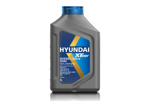 15959101 Моторное масло синтетическое Diesel Ultra 5W40, 1 л 1011223 HYUNDAI XTeer