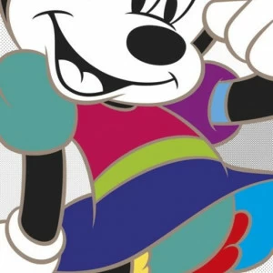 1-422-Minnie-Colorful Фотообои Komar Disney 0.73х2.02 м