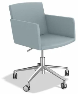 Casala Вращающееся кресло из ткани с 5 спицами и подлокотниками Leon iv 2669/10