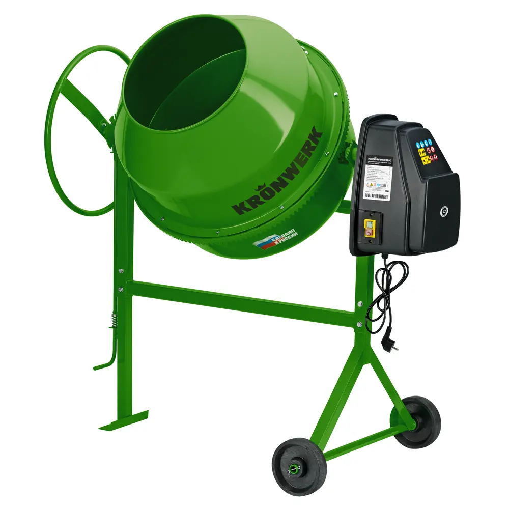 Бетоносмеситель Kronwerk MCN-200 0.8 кВт 200 л STLM-2050520