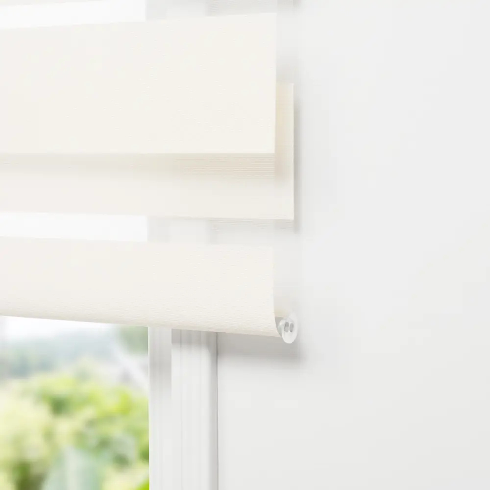 Штора рулонная день-ночь Inspire Siberia 160x190 см белая White 0 STLM-2053412 - Вид №5