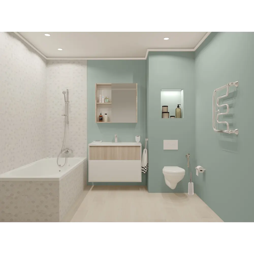 Тестер краски для кухни и ванной цвет серый базальт 50 мл PARADE ICE STLM-2144823 - Вид №3