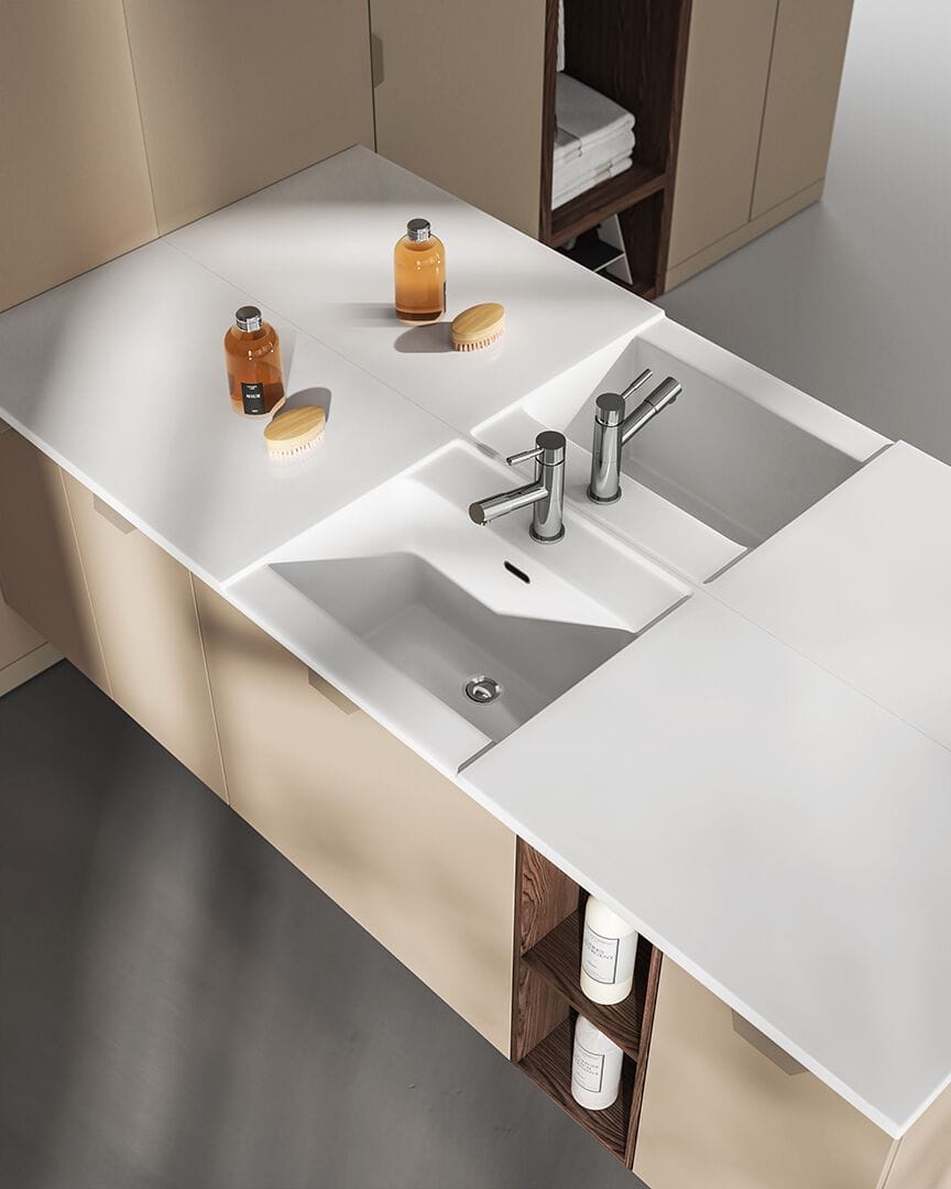 Подвесной шкаф для белья для стиральной машины BMT Kosmo ARCH-00045677 - Вид №1