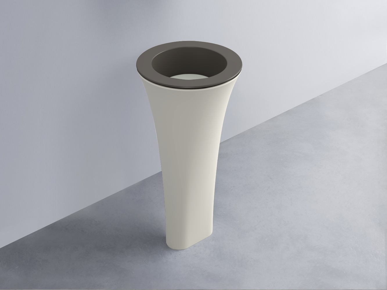AMLA45-FN+AMPILT-PM+AMCOLT-TL Раковина Amedeo Tondo отдельностоящая cielo Enjoy + Amedeo Ceramica Cielo