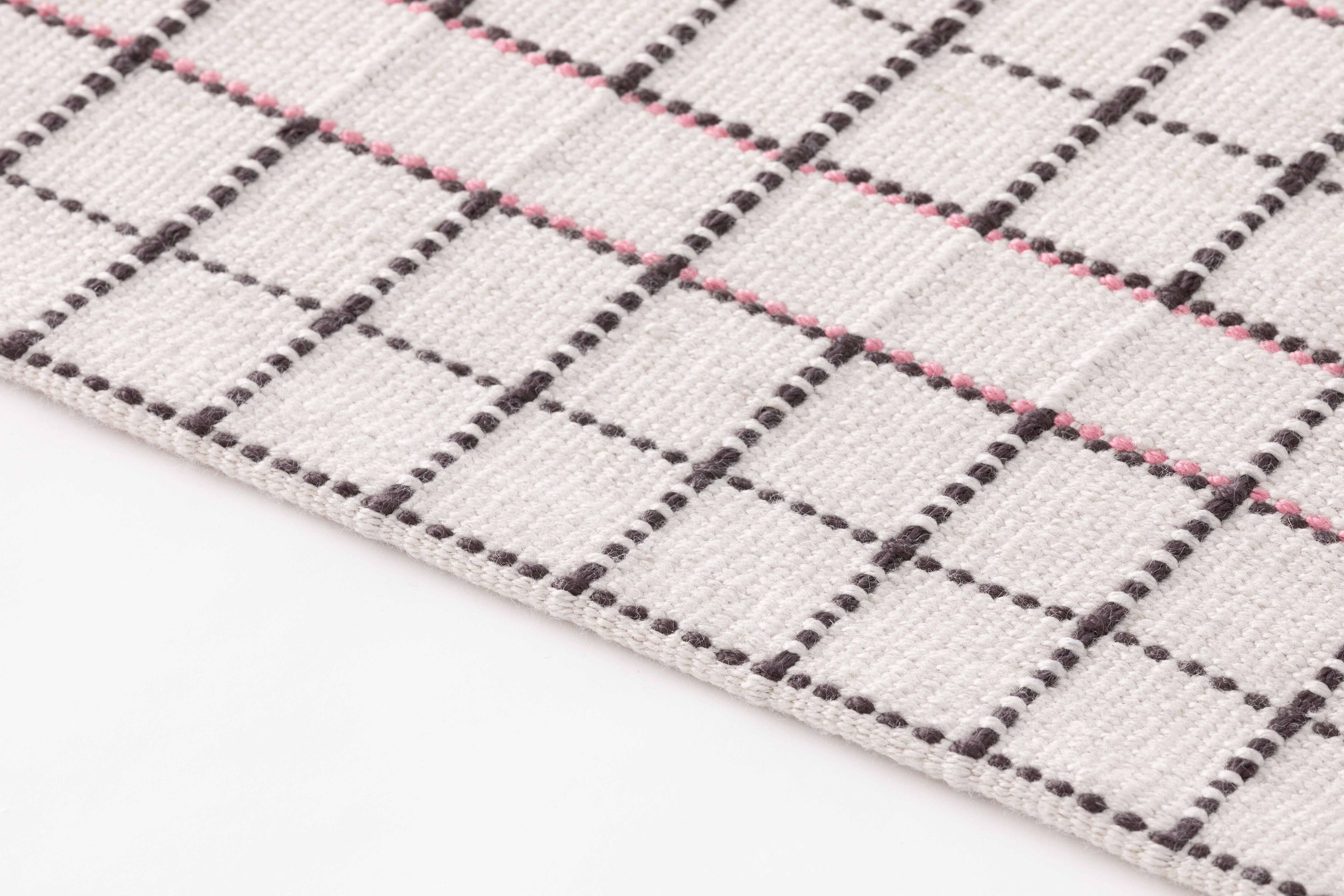 Рециркулированный ПЭТ прямоугольный ковер ручной работы GAN сетки ARCH-00152808 - Вид №3