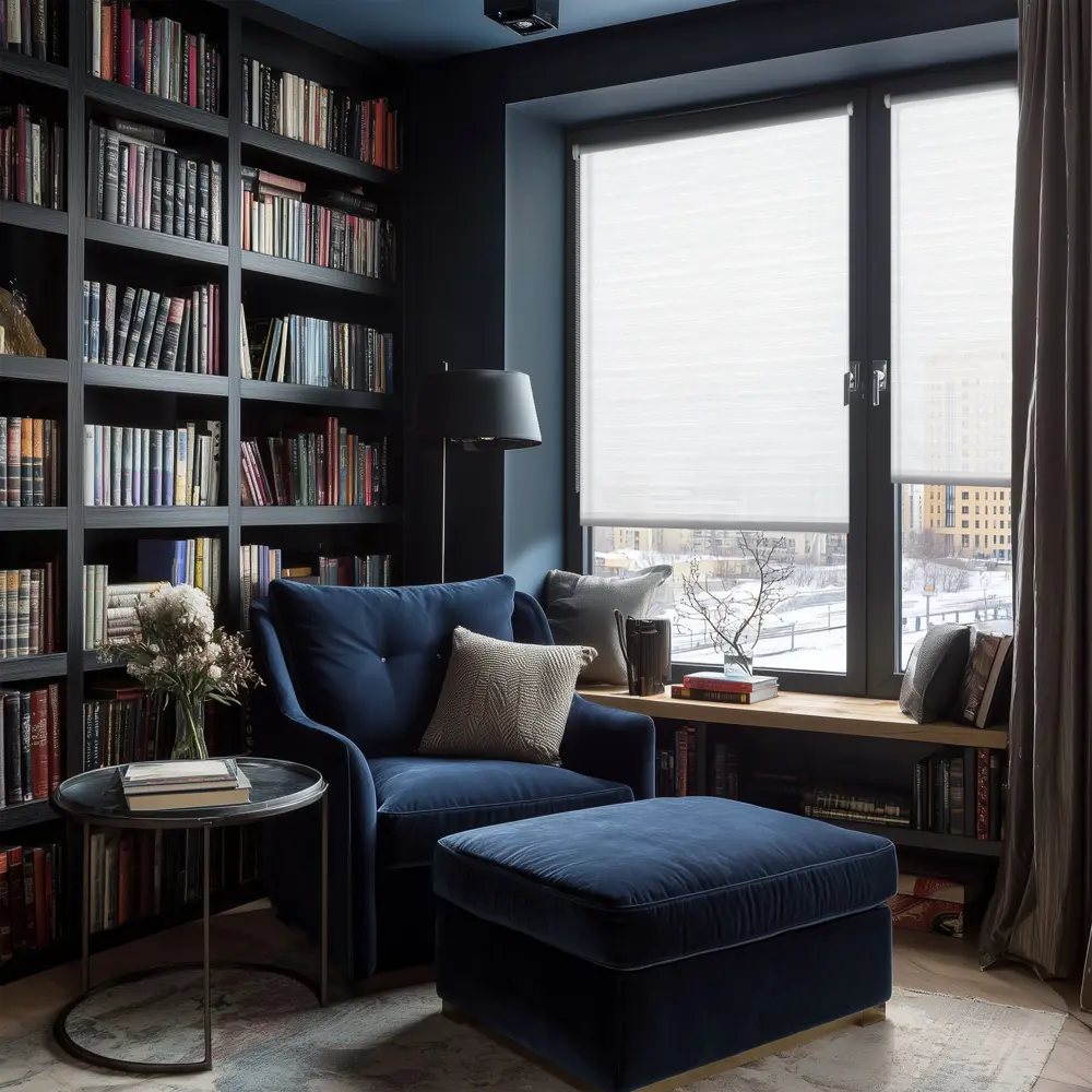 Штора рулонная Микли 70x150 см белая FRANC GARDINER STLM-2184384 - Вид №3