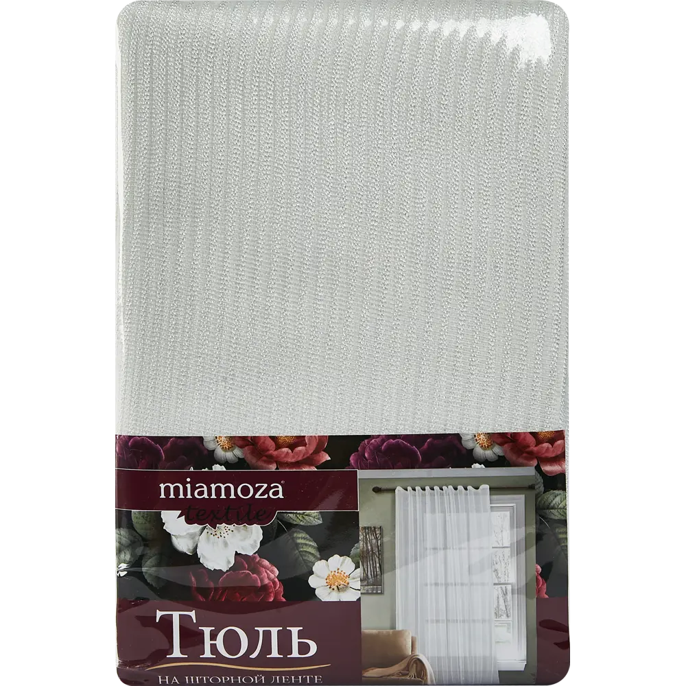 Тюль MIAMOZA Вита на ленте 300x280 см кремовый 84508325 STLM-0050923 - Вид №5