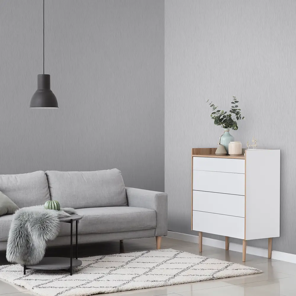 Обои флизелиновые Victoria Stenova Селена серые 1.06 м VS89447 STLM-2133226 - Вид №1