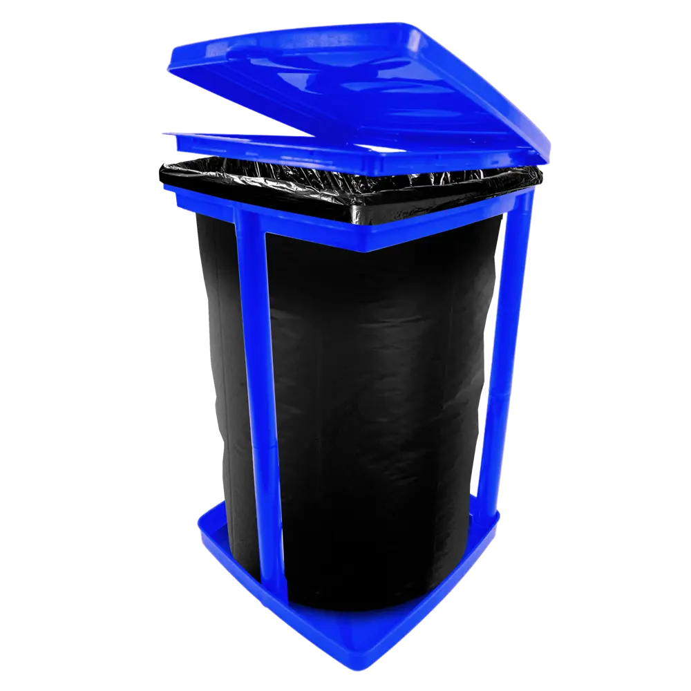 Держатель для мусорных пакетов 30-120 л цвет синий Santreyd STLM-2047700 - Вид №1