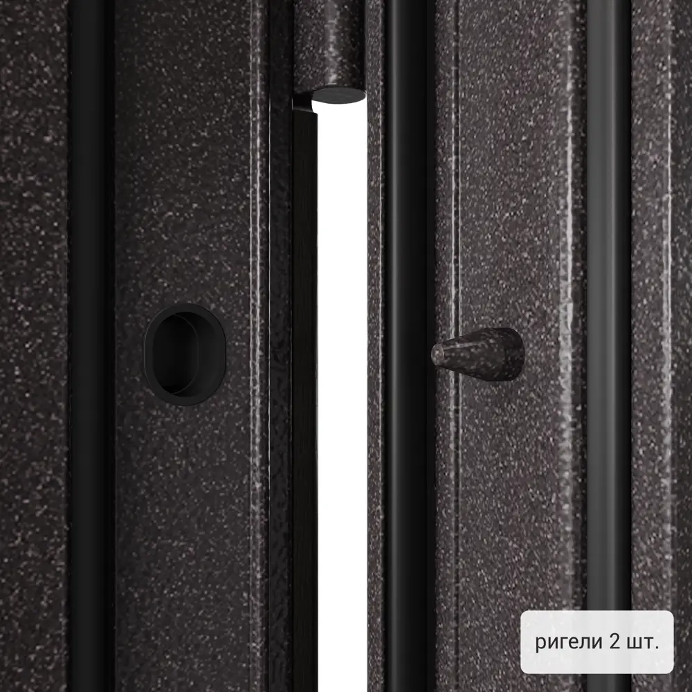 Дверь входная металлическая Грата 860 мм правая цвет скай мореный РР TOREX STLM-2109607 - Вид №8