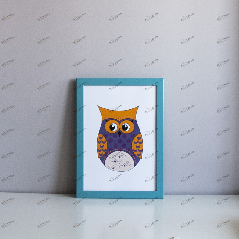 Постер Violet Owl VAMVIGVAM  282212 Фиолетовый Santreyd 