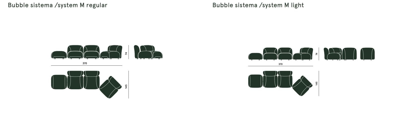 Модульный диван Carpanese Home Rising ARCH-00071774 - Вид №8