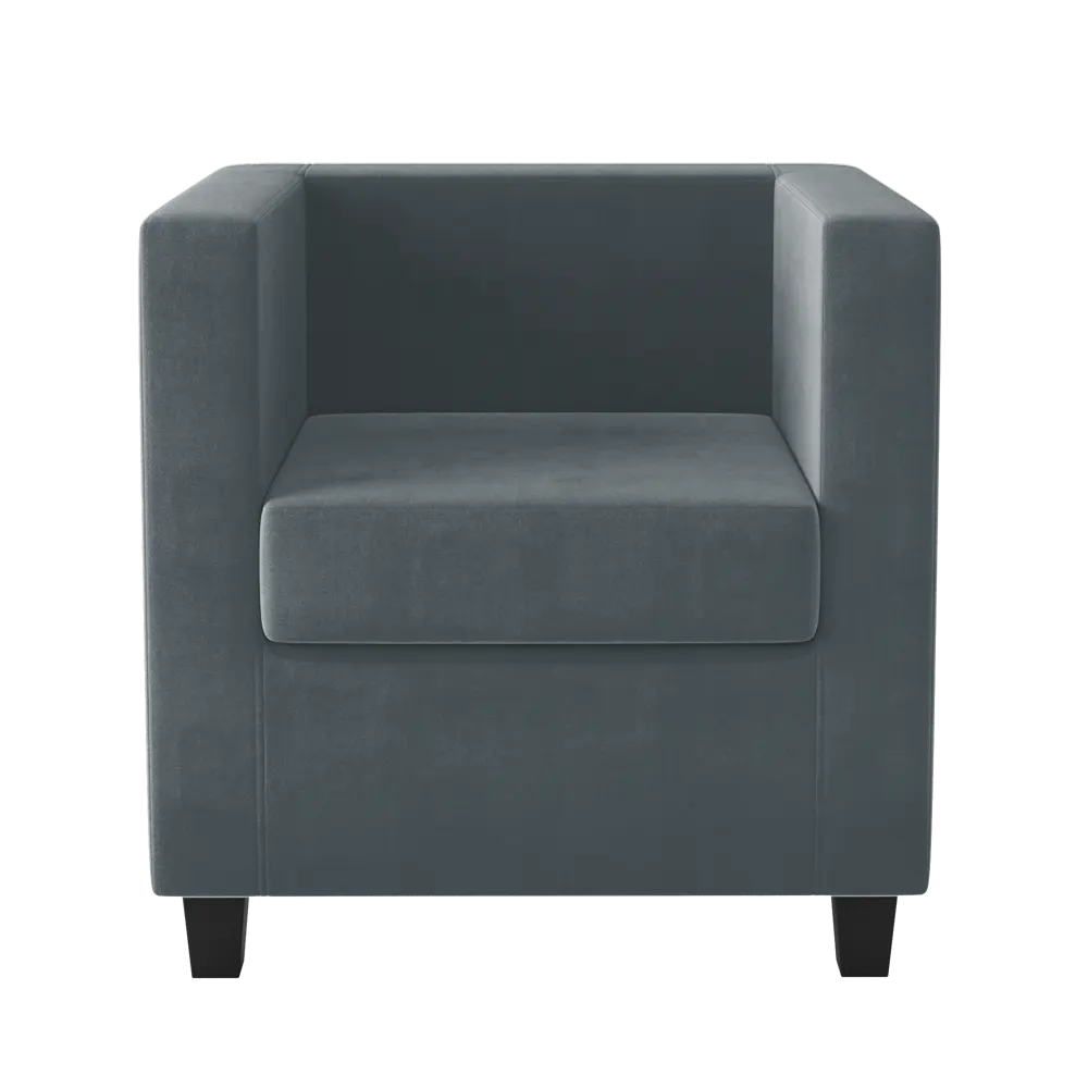 Кресло полиэстер Seasons Корса 73x65x73 см цвет серый STLM-2116132 - Вид №1