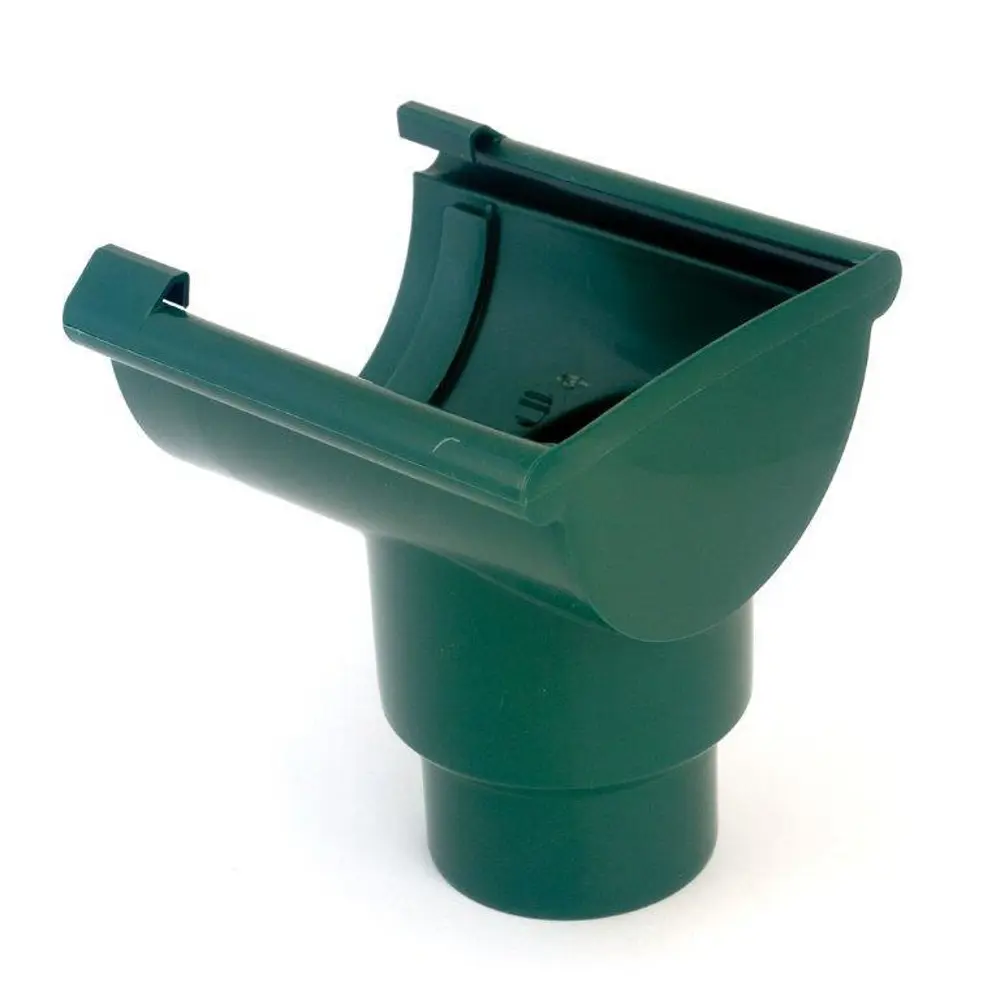 Воронка желоба торцевая 80/100 мм цвет зелёный MUROL STLM-2056781