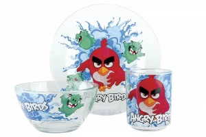 Набор Angry Birds Movie Прозрачный КОРАЛЛ ANGRY BIRDS MOVIE 029588 Прозрачный;красный;голубой