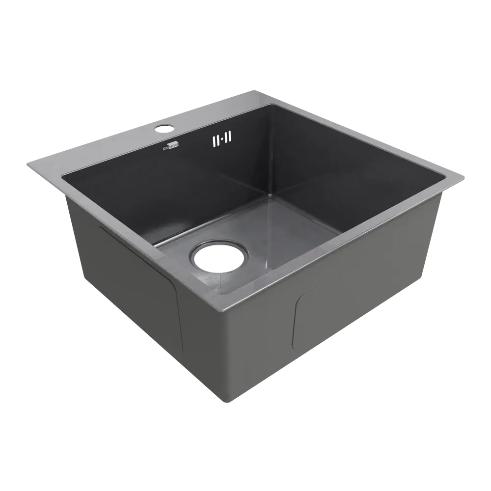 МОЙКА КУХ 50X50 Г20 ЧЕР МЕТ KONSENSA STLM-2036181 - Вид №2