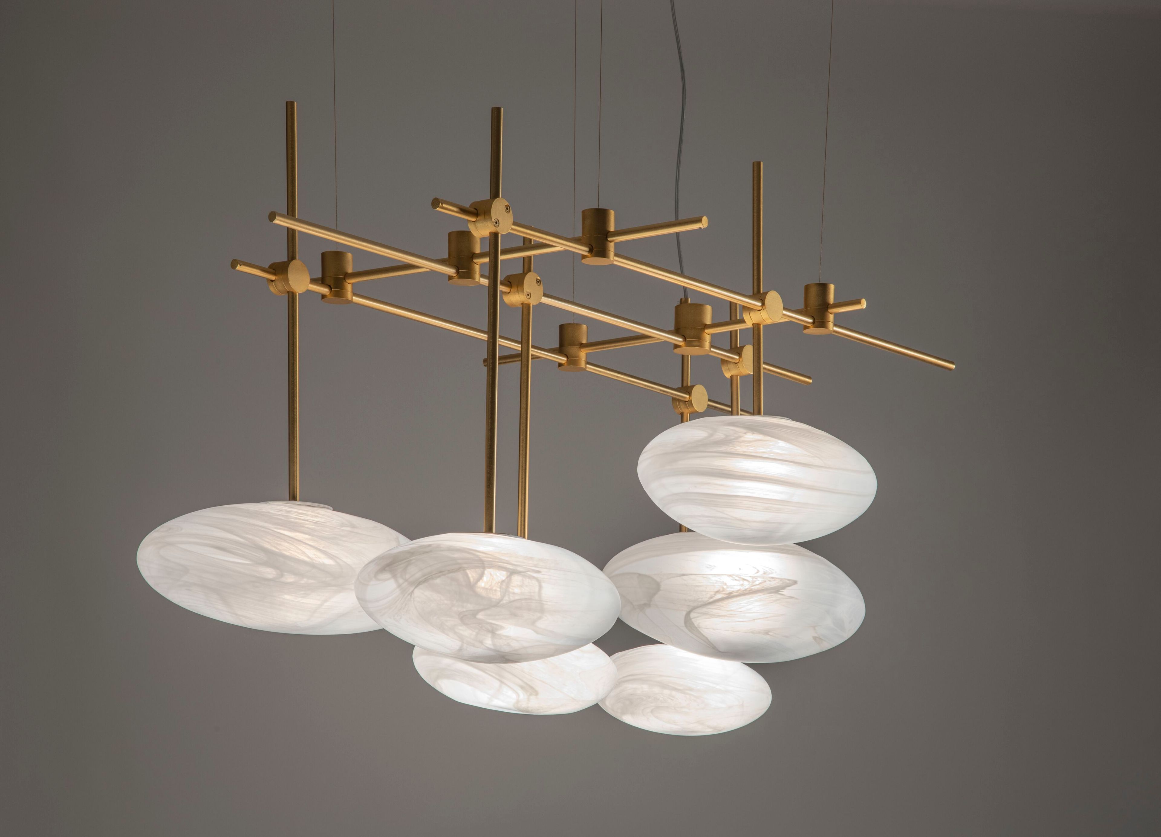 Люстра из стали и стекла Patrizia Volpato облака ARCH-00125922 - Вид №8