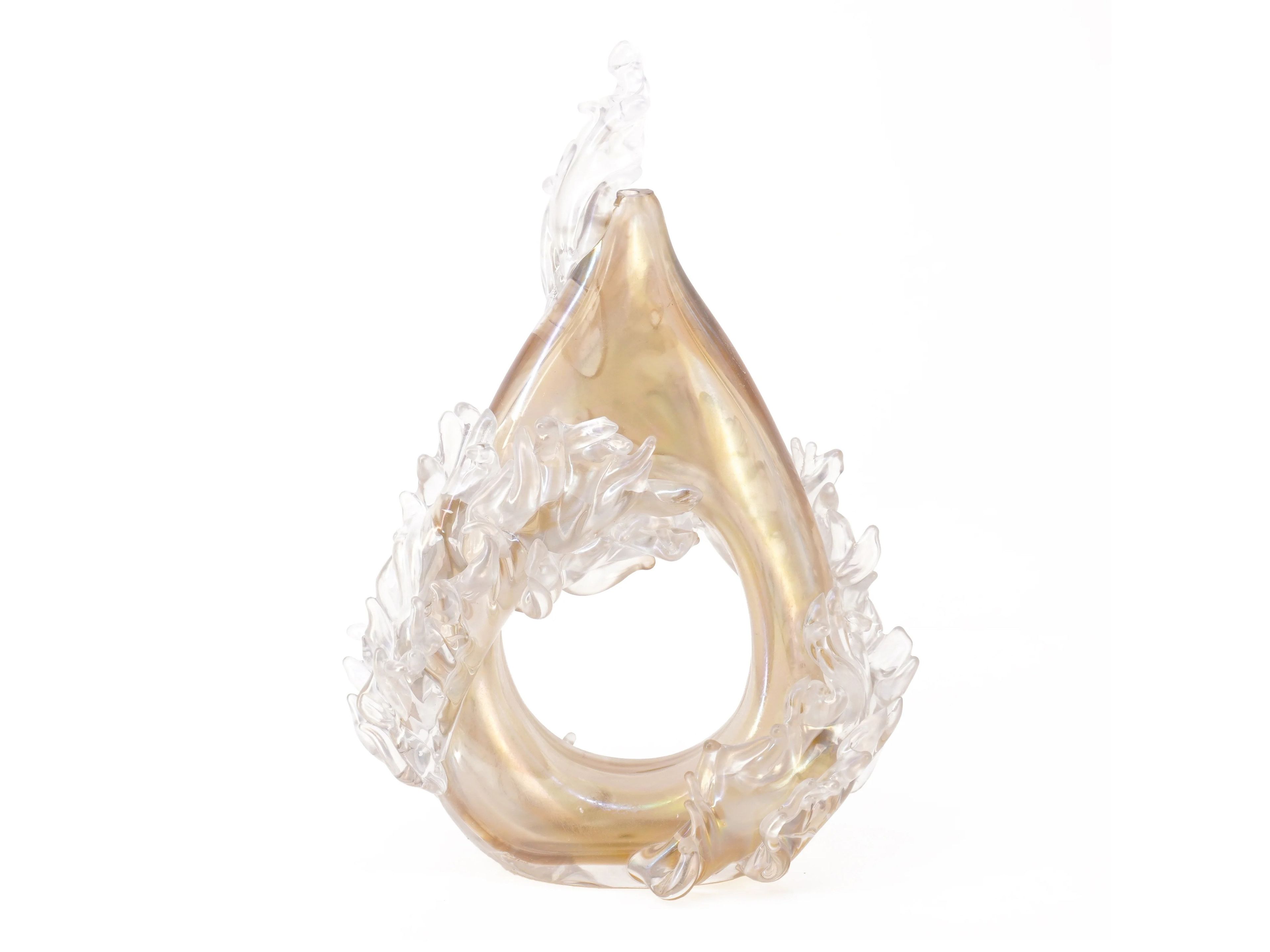 ВАЗа ручной работы из муранского стекла Wave Murano Glass плюм ARCH-00049802