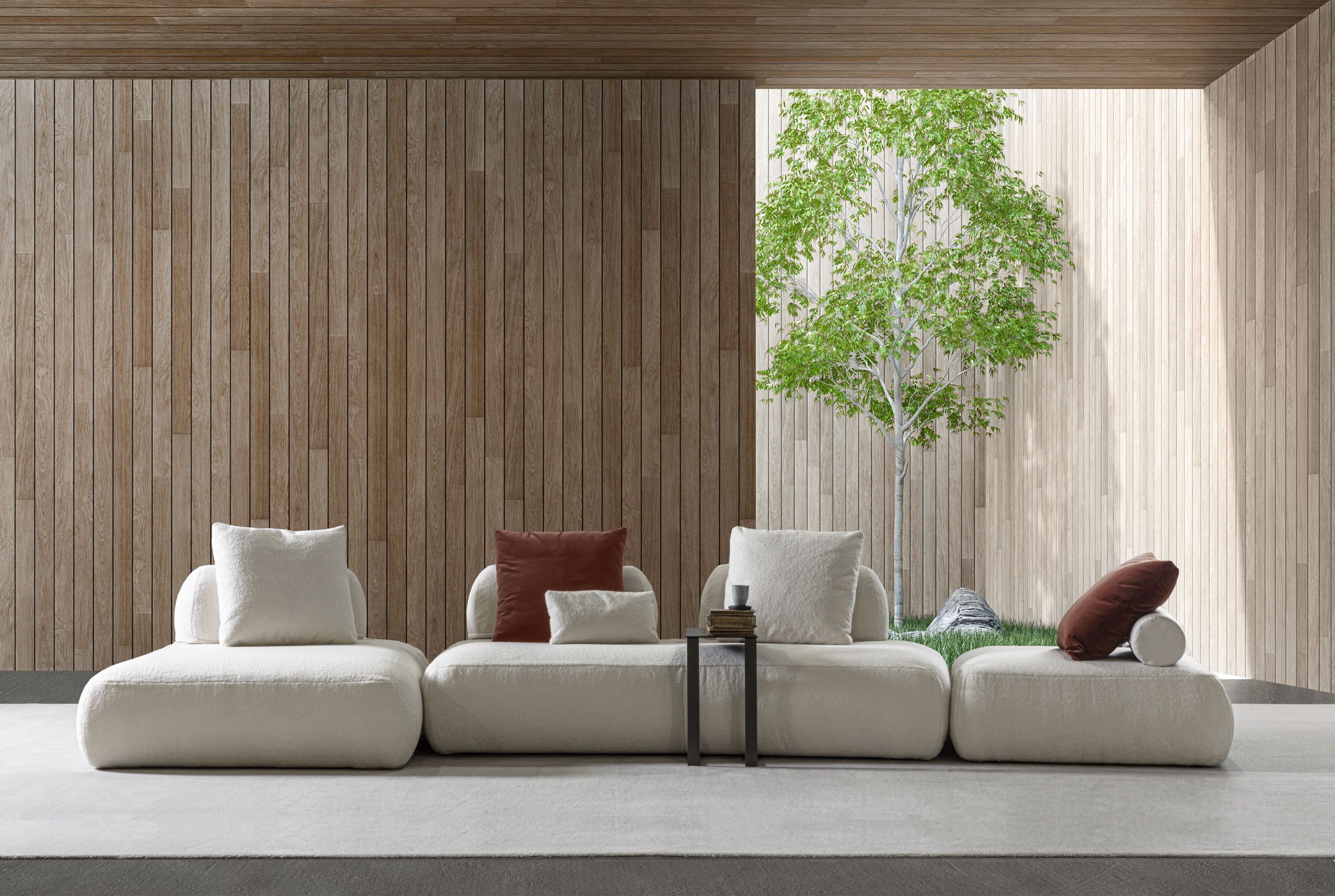 Модульный съемный диван из ткани GRUPPO FOX день Фокса ARCH-00059285 - Вид №6