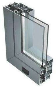 ALUK Group Двери из алюминия с двойным остеклением и термическим разделением Iw