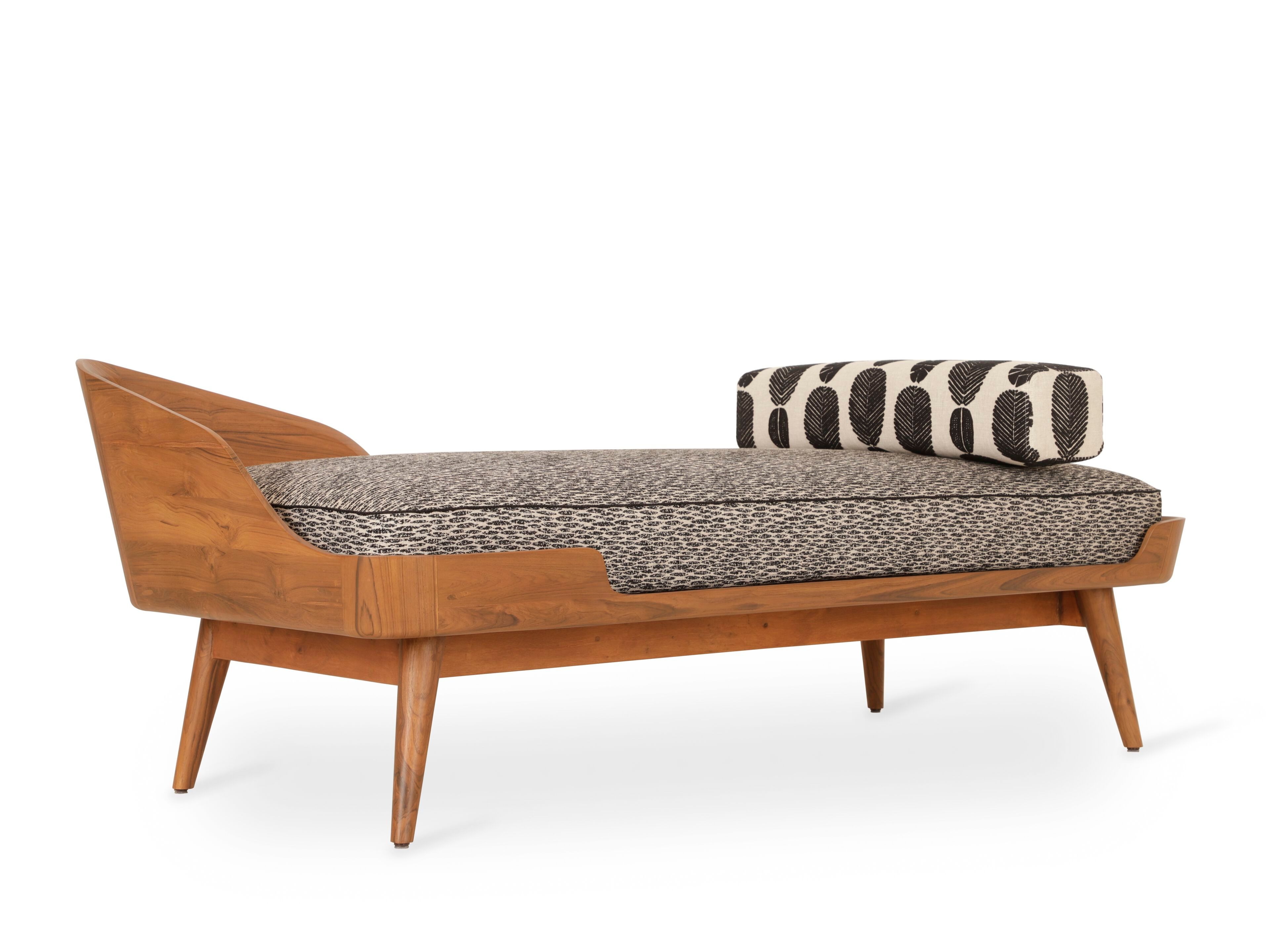 Спальная кровать из тикового дерева Alankaram SOHVA ARCH-00039523 - Вид №12