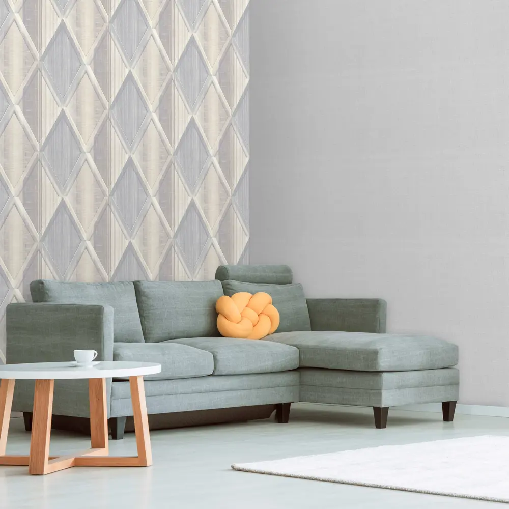 Обои флизелиновые Deco-Deco Chalet серые 1.06 м DD6044-11 88671977 STLM-2182927 - Вид №3