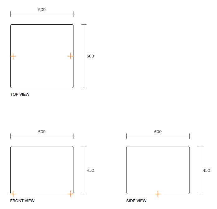 Наружное сиденье из армированного волокном бетона SIT Cubic ARCH-00065965 - Вид №4