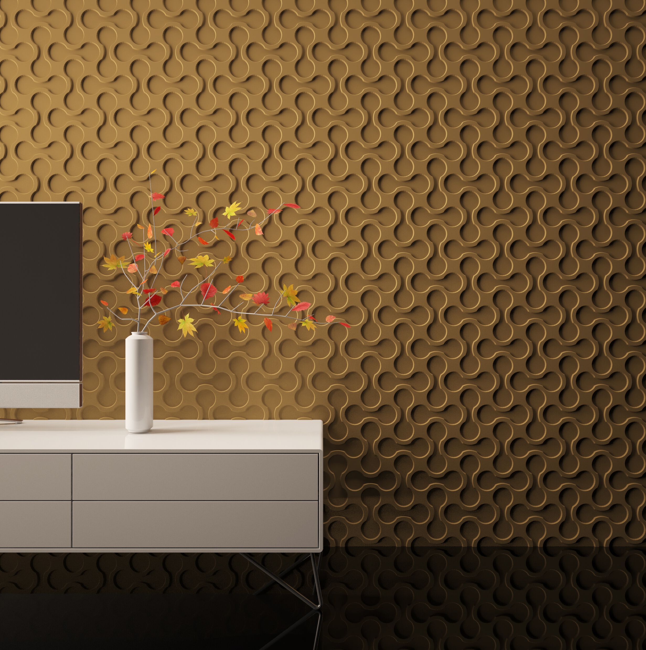 Трехмерное гипсовое покрытие WallDeco M-Modern ARCH-00072848 - Вид №2