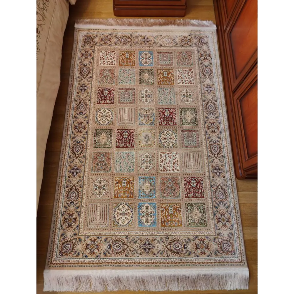 Ковер Mosaic 100x150 см полиэстер цвет бежевый 89409591 STLM-2093980 Santreyd  - Вид №4