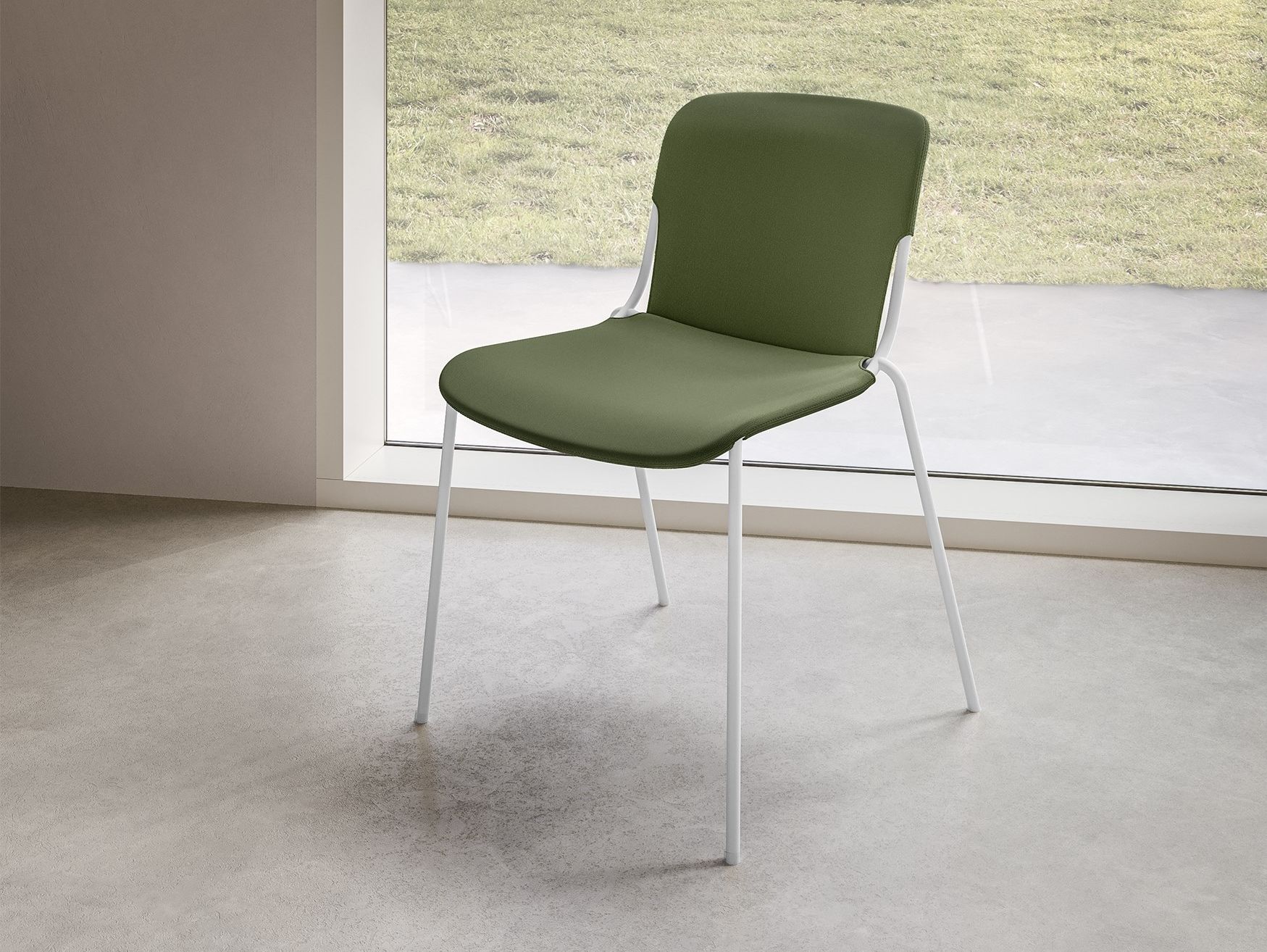 Мягкий стул из ткани Sitland Милош ARCH-00030736 - Вид №4