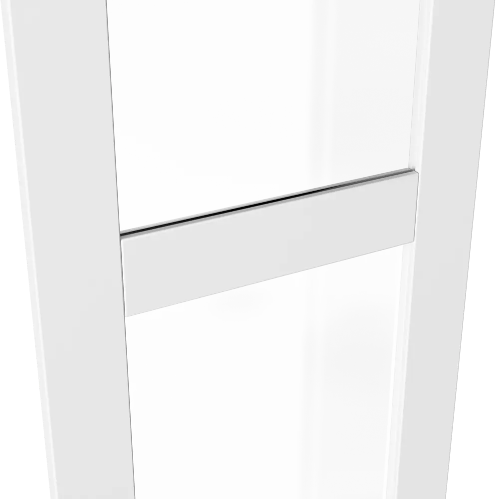 Дверь для шкафа Буккер 2 стекла 39.7x193.8x1.6 см ДСП правая цвет белый Santreyd STLM-2147582 - Вид №5