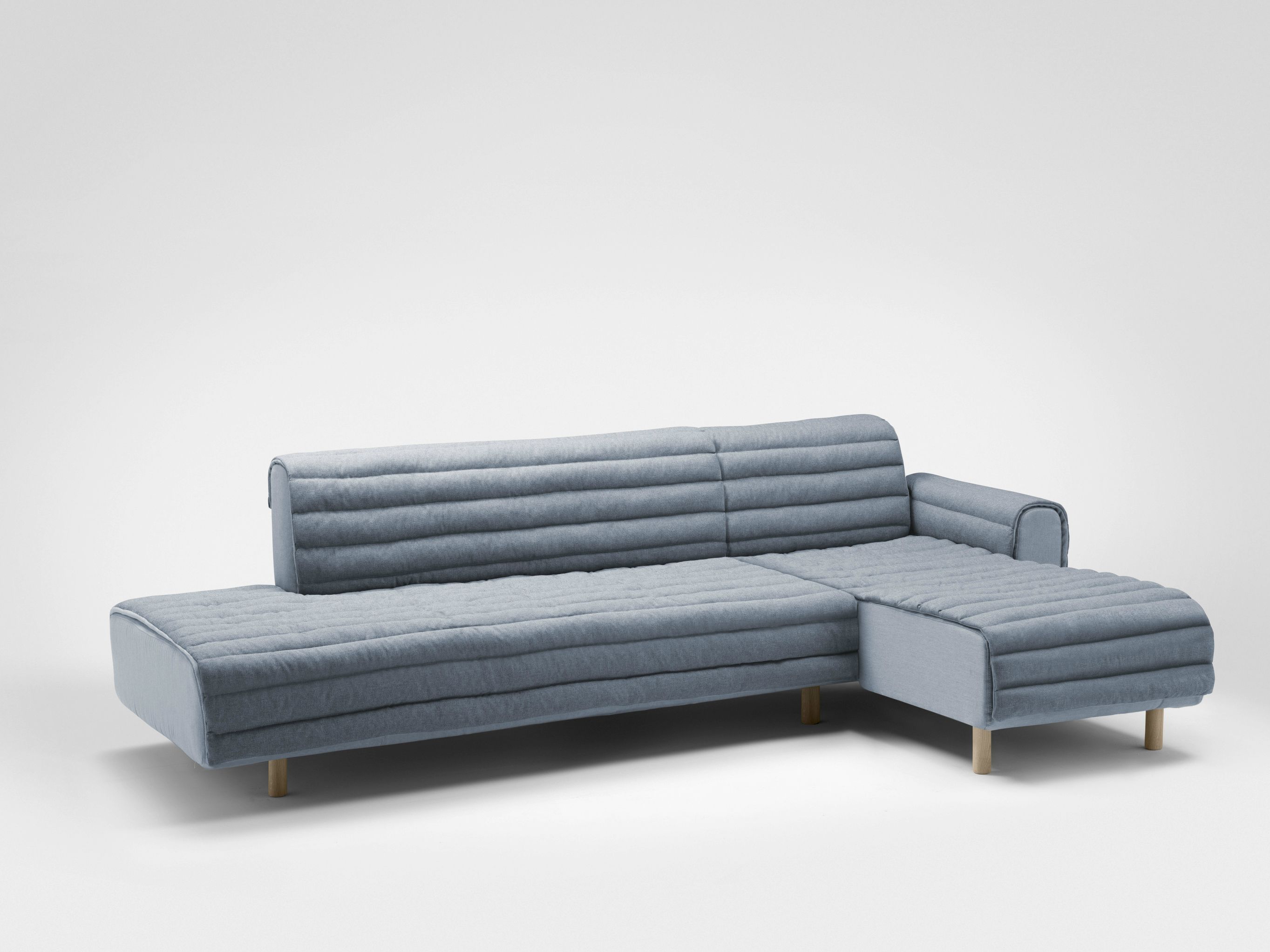 Угловой диван из ткани с полуостровом Bosc Kouet ARCH-00121595