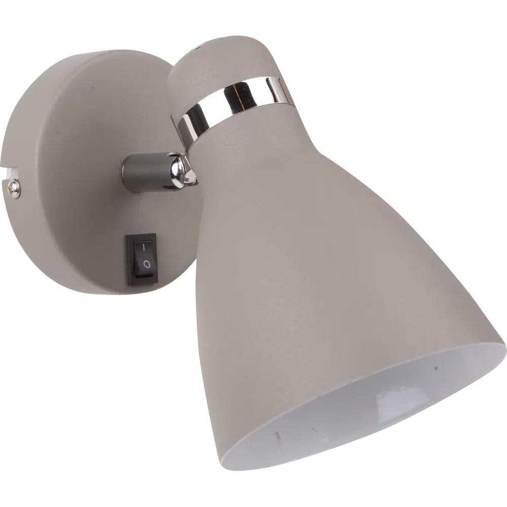 Спот поворотный Merco 1xE27x40 Вт металл цвет серый Arte Lamp STLM-2058736