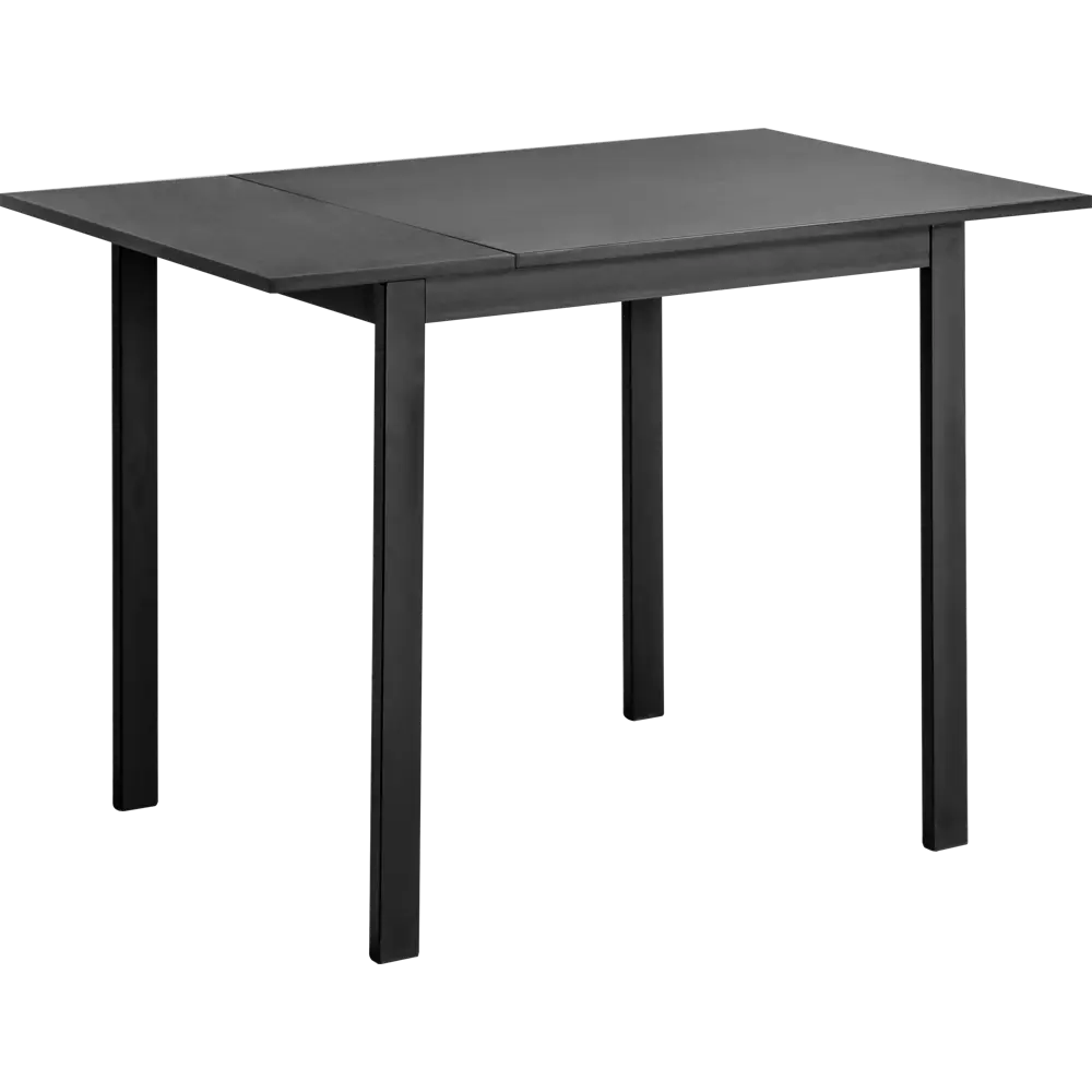 Стол кухонный TBL-006 U190РЕ раскладной 79-109x75 см прямоугольник Металл цвет черный Santreyd Стол раздвижной STLM-2141219 - Вид №5