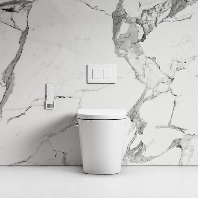 Напольный керамический туалет биде с налетом и кассетой LUSSO INTELLISMART ARCH-00036445 - Вид №22