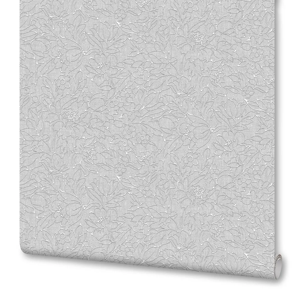 Обои флизелиновые Startdeco Эмили серые 1.06 м МП281498 STLM-2130347
