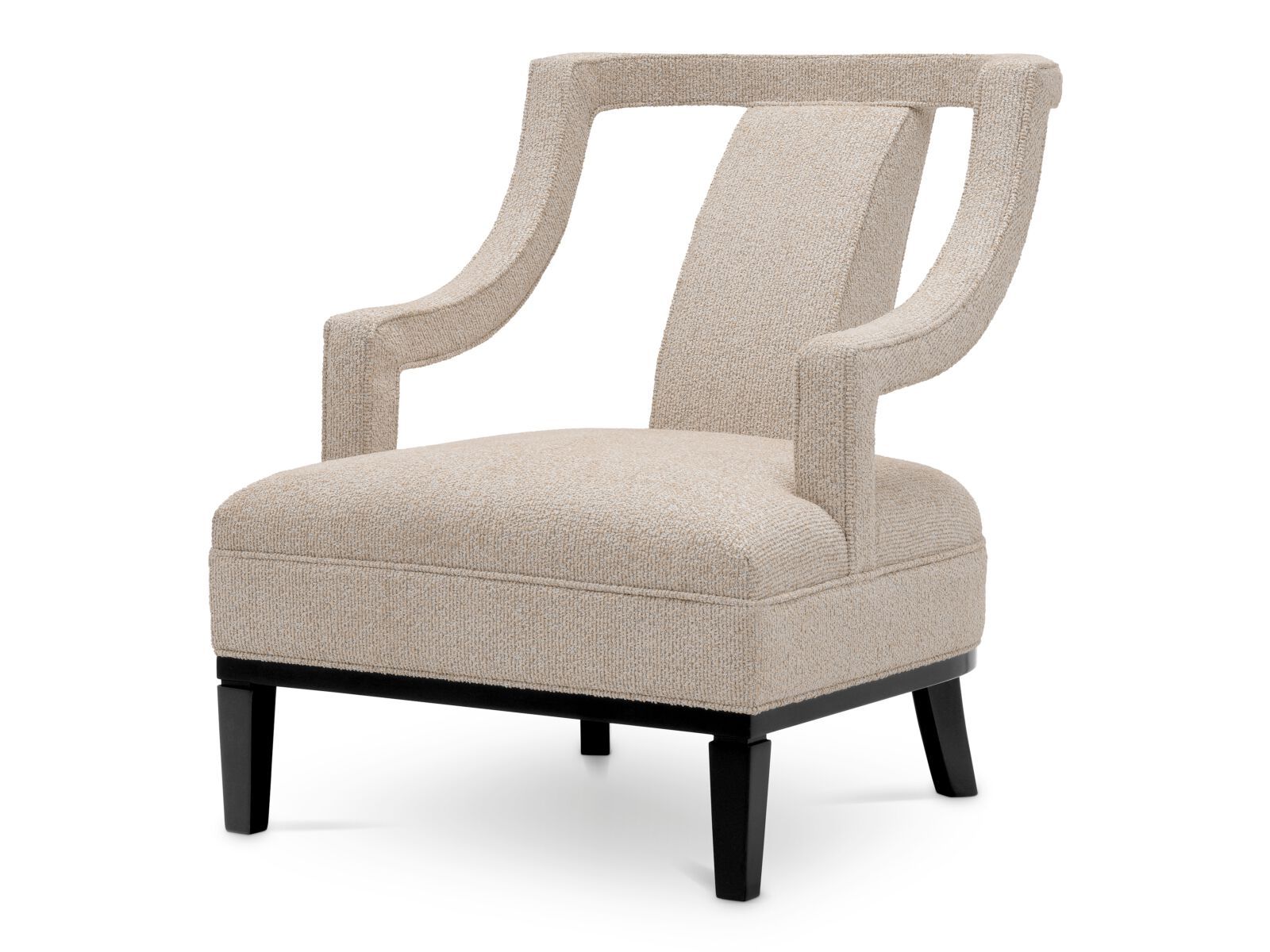 Тканевое кресло с подлокотниками Eichholtz Roumier ARCH-00046301