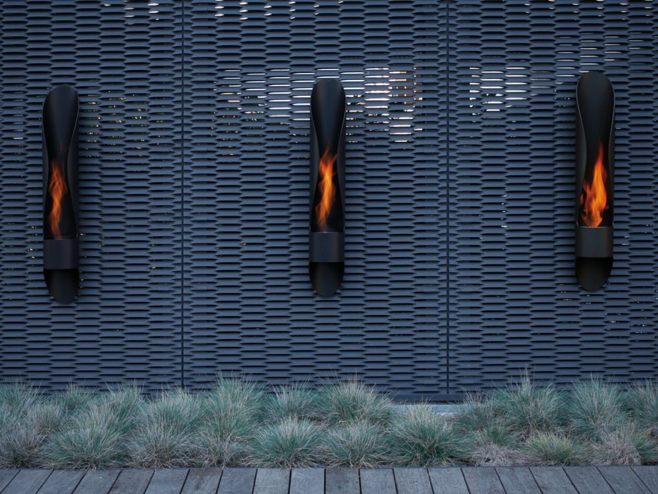 Биоэтанол настенный стальной камин ACQUAFUOCO TUBE ARCH-00137777