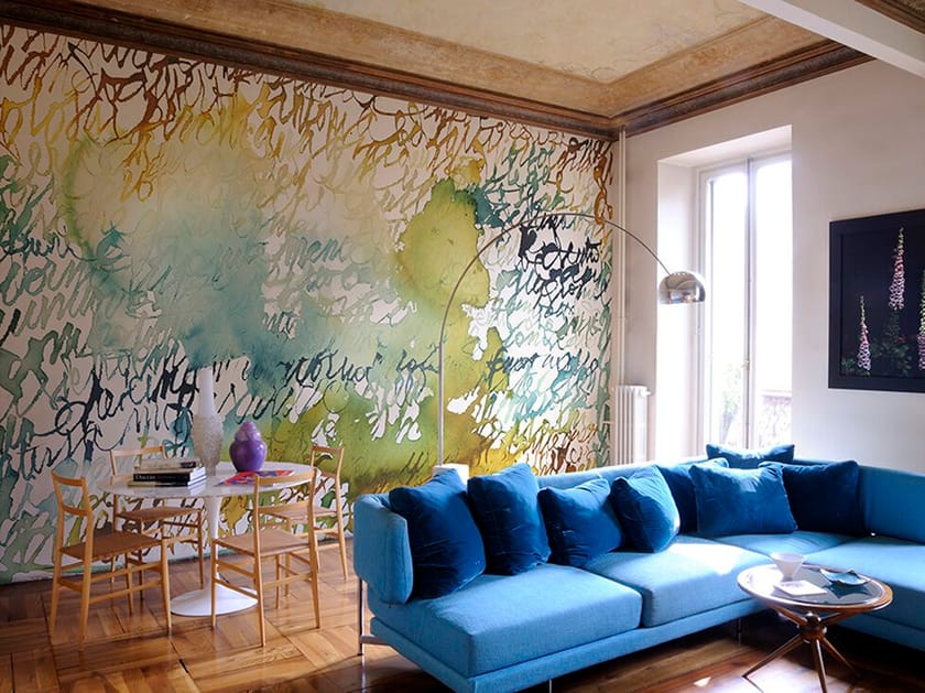 Обои с надписью Jannelli&Volpi CALLIGRAFIA ARCH-00114342