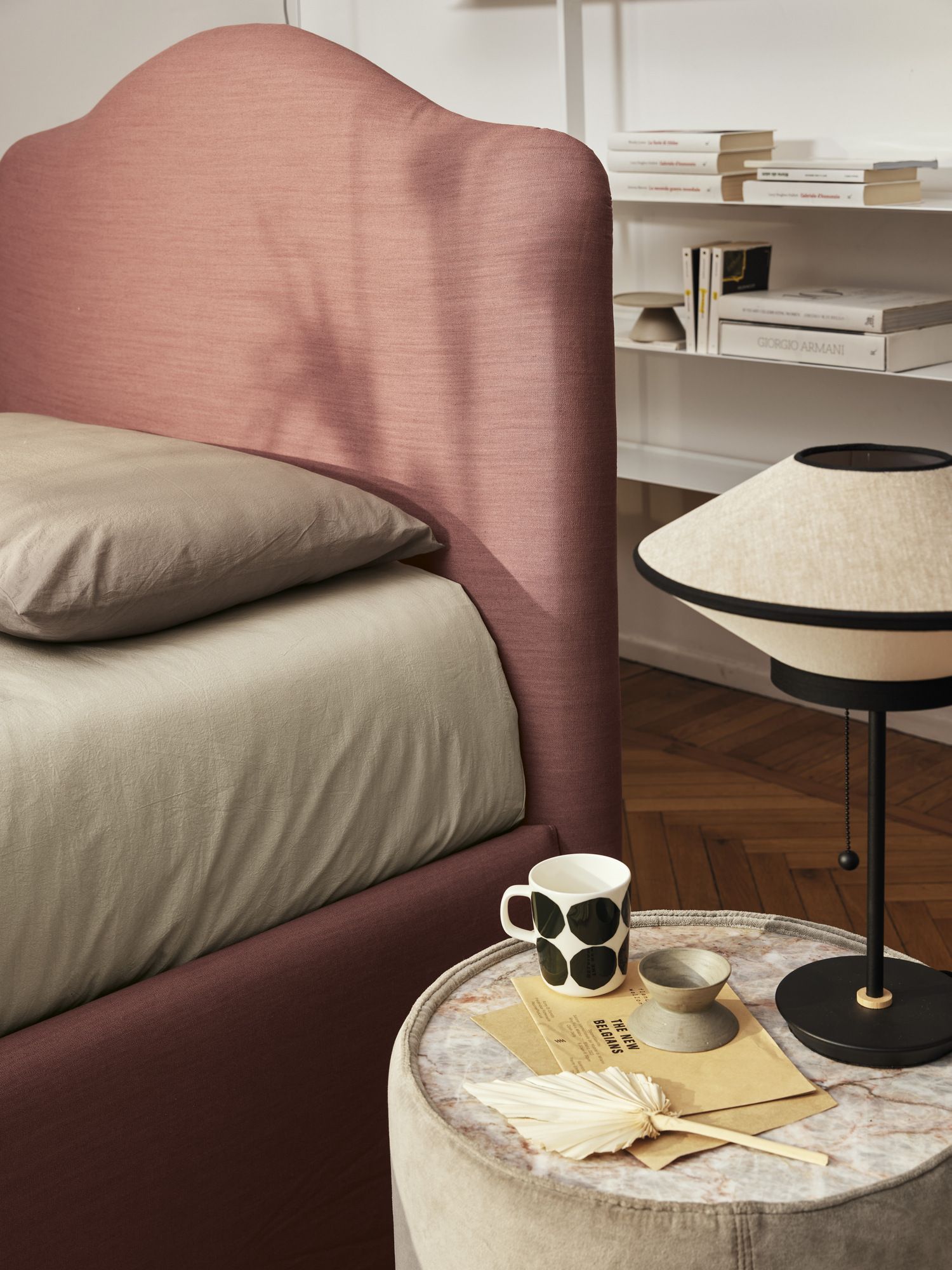 Односпальная кровать из ткани Bolzan тщеславие ARCH-00073644 - Вид №3