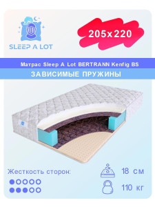 91194168 Матрас Bertrann Kenfig BS 205x220 см зависимый пружинный блок STLM-0514901 SLEEP A LOT