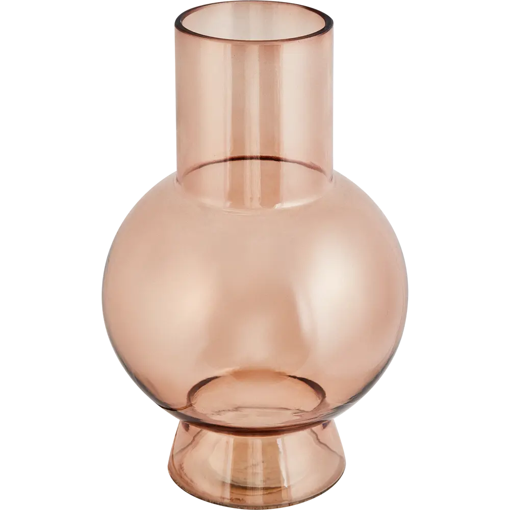 Ваза Шар стекло цвет светло-коричневый 32.7 см Santreyd STLM-2090281