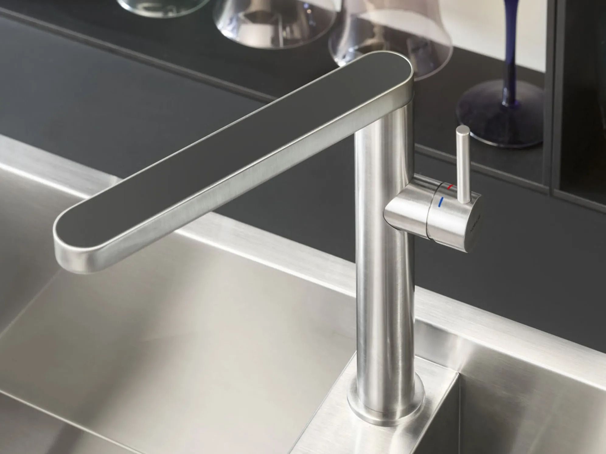 Смеситель для кухни из нержавеющей стали Nobili Match ARCH-00084051 - Вид №1